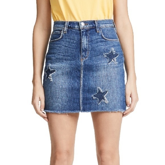 L’agence Estrella star patch skirt - Picture 2 of 9